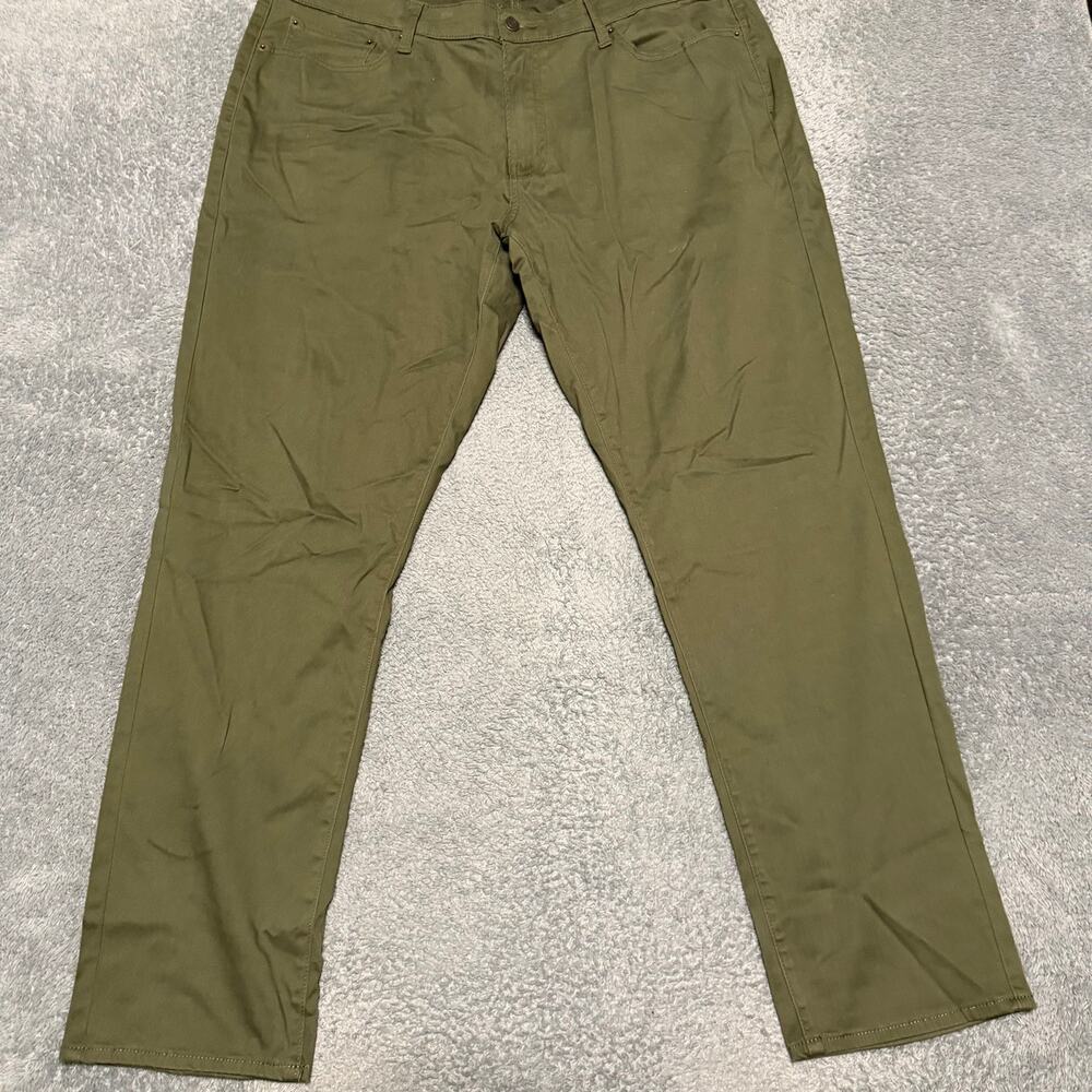 Lucky Brand Pants Mens 40 x32 Green 410 Athletic Slim Straight